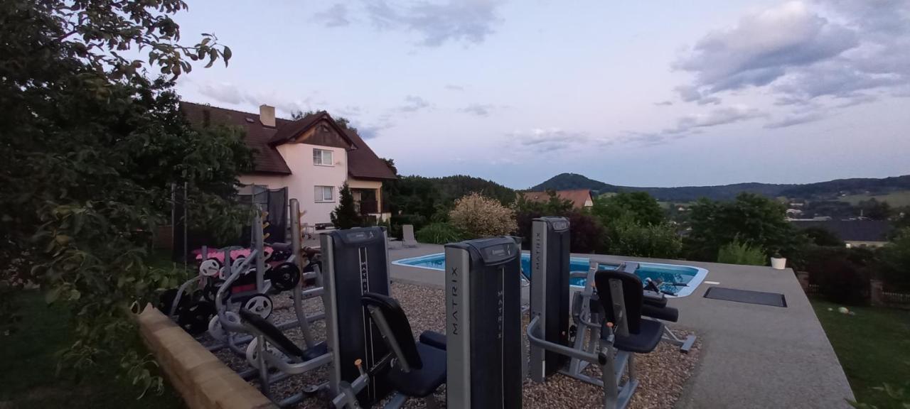 Vila Na Skalce Česká Kamenice Exteriör bild