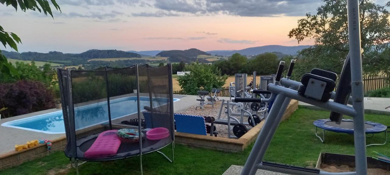 Vila Na Skalce Česká Kamenice Exteriör bild