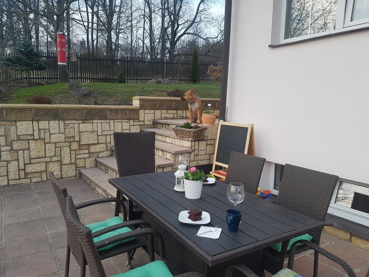 Vila Na Skalce Česká Kamenice Exteriör bild