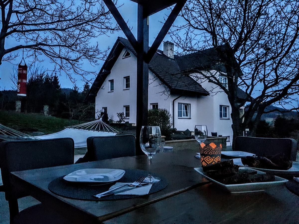 Vila Na Skalce Česká Kamenice Exteriör bild