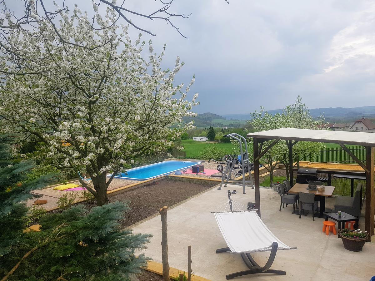 Vila Na Skalce Česká Kamenice Exteriör bild